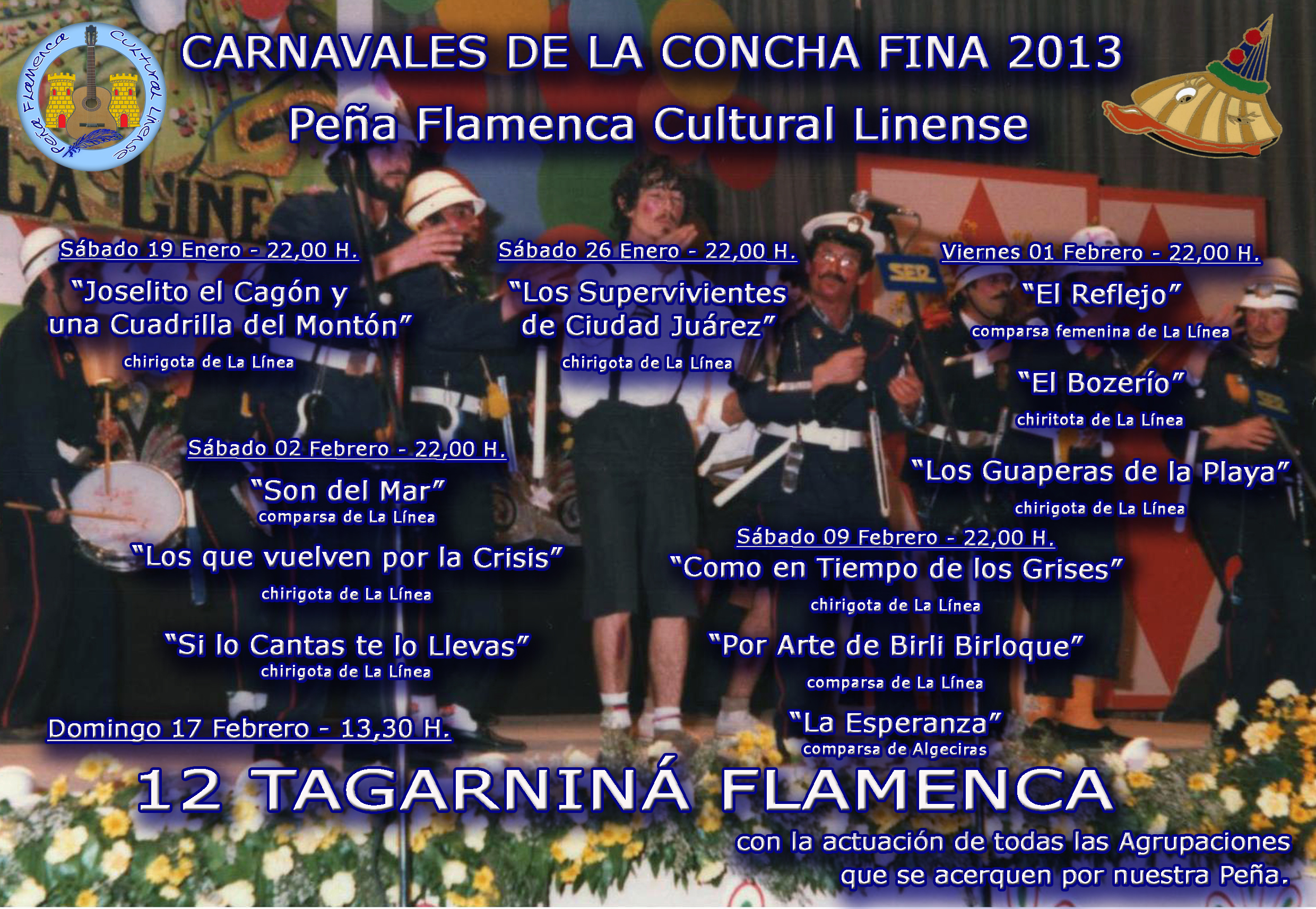 (2) CARNAVALES 2013 PEÑA FLAMENCA CULTURAL LINENSE